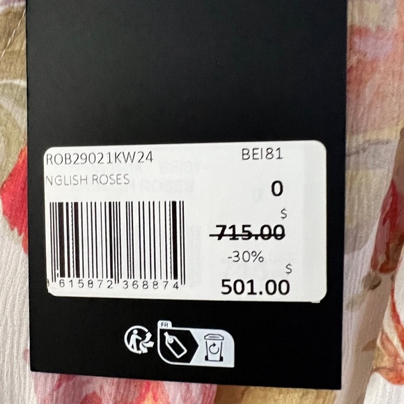 The Kooples - Long Printed Silk Maxi Dress - Picture 10 of 11